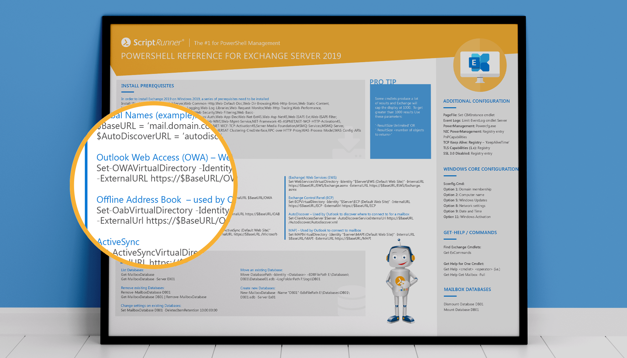 Microsoft Exchange PowerShell Cheat Sheet